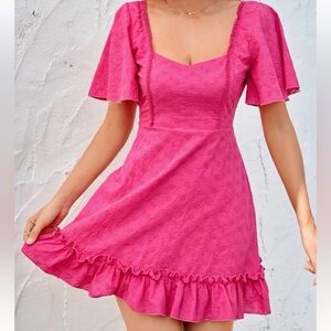 Ruffle Frill Dress